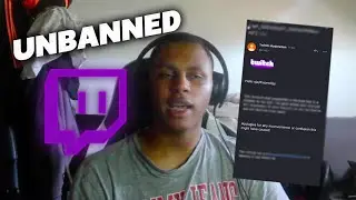 What To Do When U Get Indefinitely On Banned Twitch 😨😨😨