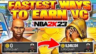 *NEW* BEST & FASTEST WAYS TO EARN VC ON NBA 2K23 CURRENT GEN! HOW TO GET VC FAST ON 2K23! NO GLITCH!