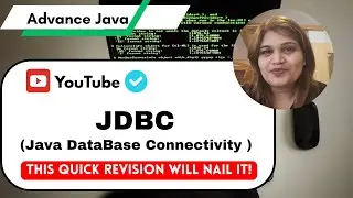 Master JDBC in 10 Minutes! 💥 Last-Minute Crash Course for Students | Must-Know Tips!