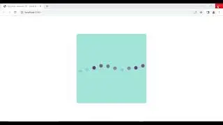 HTML and CSS animated Loader effect