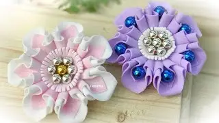 2 НОВЫЕ Идеи нежных цветочков из фоамирана 🌼 2 NEW EVA Foam Ideas