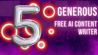 5 Best Free AI Content Text Generator Tools