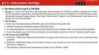 Schuldrecht BT – Folge 16 (Verbundene Verträge; Leasing Teil 1)
