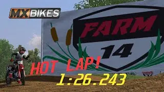 Farm 14 Fast Lap 1:26.243 on a Honda CRF250