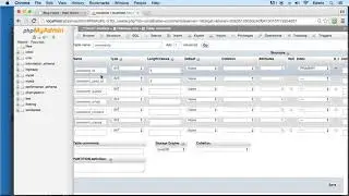 121 Creating the comments table and inserting data   PHP Full Course 2021