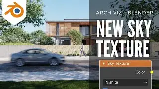 Is Nishita sky usefull for archviz - Blender overview
