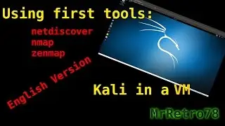 English Version Kali Linux Video 2 Gathering Information netdiscover, nmap, zenmap