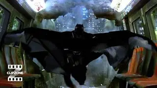 Batman Begins | Clash on the Monorail | ClipZone: Heroes & Villains