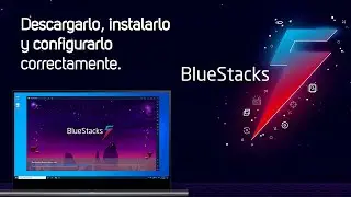 Cómo Descargar BLUESTACKS para PC | Configurar Bluestacks 5 para PC de Bajos Recursos 💻🚀