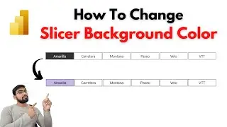 How To Change Slicer Background Color in Power BI