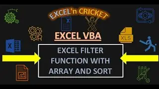 FILTER Function in Excel (Really Helpful we can choose columns and We can SORT data)