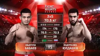 Абдулла Бабаев vs. Абдулазиз Юлдашев / Abdulla Babaev vs. Abdulaziz Yuldashev 