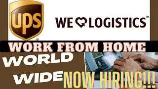 UPS IS HIRING NOW | Work From Home Job  ❤️ #workfromhome