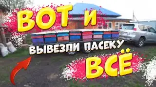 Вывозим ПАСЕКУ на точки, платформа для перевозки ульев.