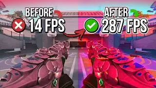 🔧 VALORANT: HOW TO BOOST FPS AND FIX FPS DROPS / STUTTER🔥| Low-End PC✔️