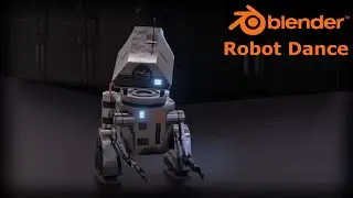 Blender 3.0 Robot Busts A Move