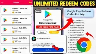 100% Free Redeem Code App | Google Play Redeem Code Earning App | Google Play Gift Card Earning App