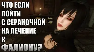 Что Будет Если Пойти с Сераной к Фалиону Лечиться? Skyrim