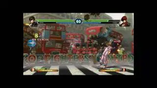 King of Fighters XIII Drive Canceling 101 featuring Kyo Kusanagi #!