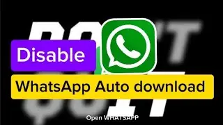 How To Disable WhatsApp auto download  ||#11Million_Views #whstsapp #tech #smartphone