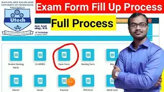 MAKAUT University Exam Form Fill up full process step by step(2023)Apply Now