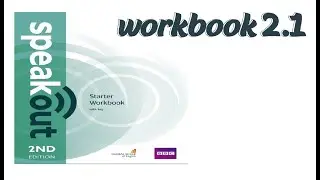 workbook 2.1 |Unit 1 | 2.1 workbook | English | people | Speak out starter