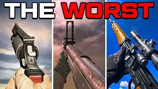 I Tested the WORST Guns in Call of Duty History
