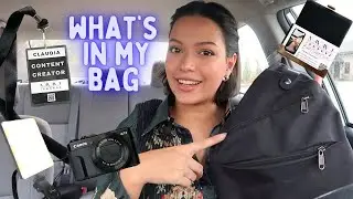 what's in my bag as a WEDDING CONTENT CREATOR