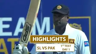 1st Test - Day 1 | Highlights | Pakistan Tour Of Sri Lanka | 16th July 2023