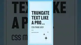 Truncating Long Text with CSS Ellipsis | CSS Tips and Tricks