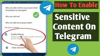 How To Enable Sensitive Content on Telegram (2024) | sensitive content on telegram