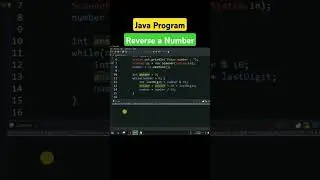 Java Program - Reverse a Number in Java 
