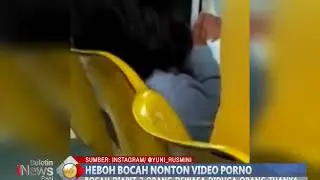 Astaga!! Bocah 5 Tahun Terekam Sedang Nonton Video Porno di Samsat Kebon Nanas - BIP 15/03