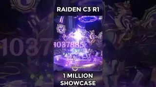 I Finally Hit 1 Million w Raiden Shogun | Genshin Impact Shorts 