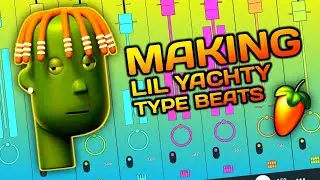 FROM START TO FINISH : MAKING A LIL YACHTY TYPE BEATS USING PLUCK PLUGINS ON FL STUDIO MOBILE