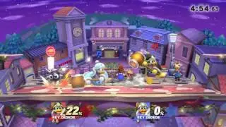 Dedede's Training Match Sm4sh 36