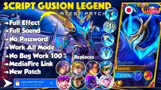 Optimized - Script Skin Gusion Legend No Password | Voice Indonesia English Japan | New Patch