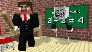 TROLL VS MINECRAFT 