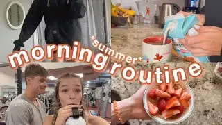 my chaotic summer morning routine *2022*