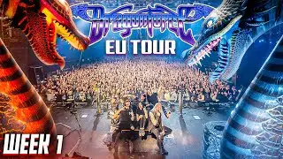 First Week of EU Tour With DragonForce!! (2024)