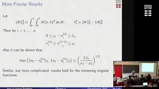 Chap 3: Discretization of integral eq., 1-D gravity surveying, singular value decomposition - 3