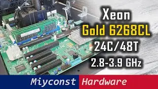 Xeon Gold 6268CL, 24 Cores, up to 3.9 GHz or should you bother with LGA 3647