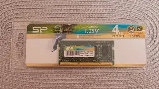 Обзор модуля оперативной памяти 4 ГБ DDR3 SODIMM Silicon Power SP004GLSTU160N02