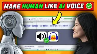 How To Make AI Voice Sound Realistic In Audacity - Realistic AI Voice Generator (2024 Updated)