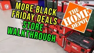 MORE Black Friday Deals at Home Depot Store Walkthrough