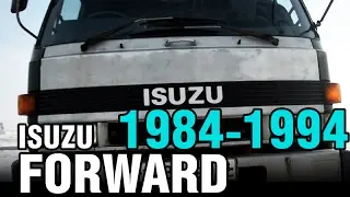 Обзор КРАН-БОРТА!  - Isuzu FORWARD, 1991, 195 лс