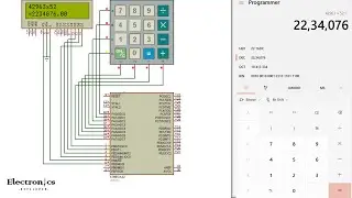 AVR ATmega32 Calculator Design | Simulation