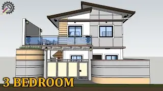 HOUSE DESIGN IDEA | 2 Storey House Design | 3 Bedrooms