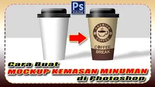 Cara Buat Mockup Kemasan Minuman di Photoshop