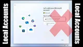 Create a Local Account in Windows (Skip Microsoft Sign-In) for Windows 11 Pro.